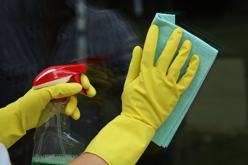 Highbury Cleaner team preparing a professional cleaning service