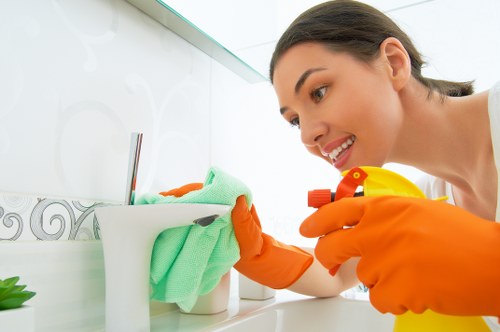 Local office cleaning for a Highbury commercial premises with meeting room and entryway