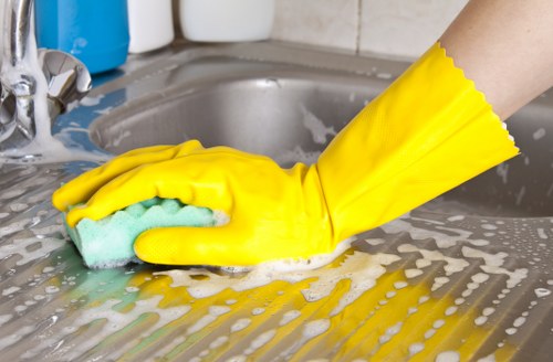 Local cleaners working in a Highbury apartment