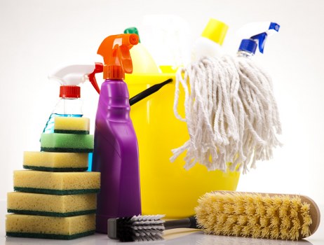 Local cleaner preparing a guest-ready rental in Highbury